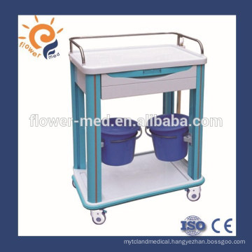 FCA-06 Hot Sale Plastic Clinical Trolley